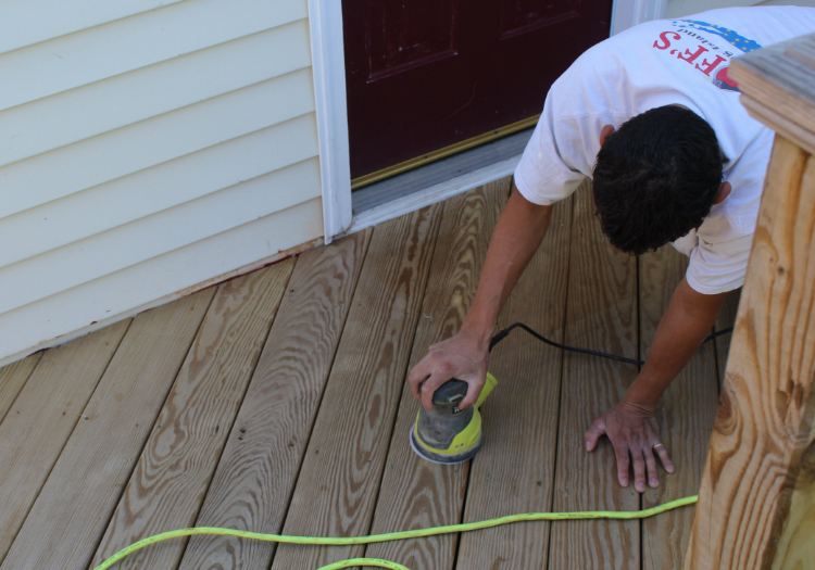 Sanding Deck